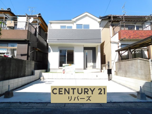海部郡大治町大字東條字中切の新築一戸建の外観|☆限定１棟☆　　いつでも見学出来ます♪（お問合せ当日、平日、水曜、夜間でもＯＫ）　南向き！　駐車並列２台ＯＫ！　ＺＥＨ水準！　ワイドリビング２０．０帖♪　大型パントリー完備！