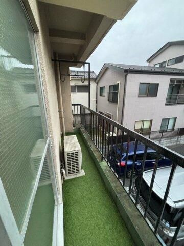 マンション中村のバルコニー