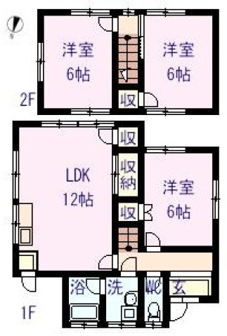 江崎藤原貸家の外観