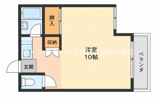 めるへんかがしやの間取り