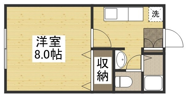  ＢＥＥ－ＬＩＮＥ　Ｎ　Ｂの間取り