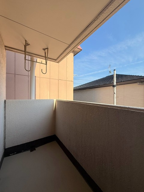 プルミエール田中のバルコニー