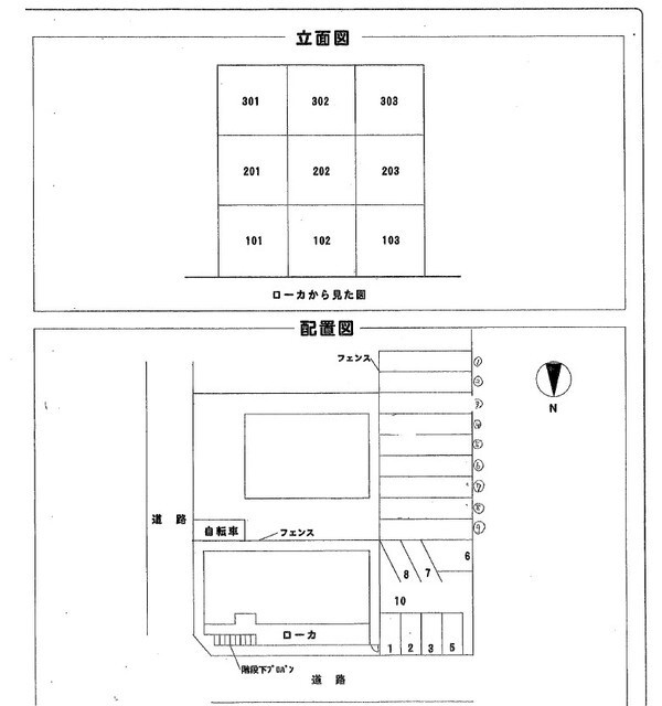 ＬＩＮＤＥ　の区画図