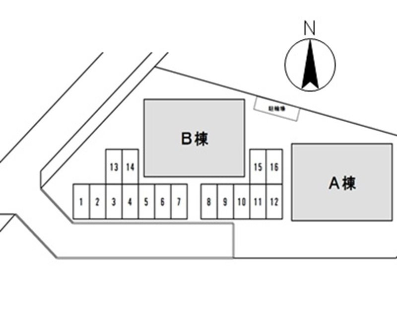 ヴェッセルBの区画図