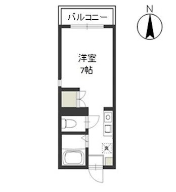 プリ・メゾン岡山津倉の間取り