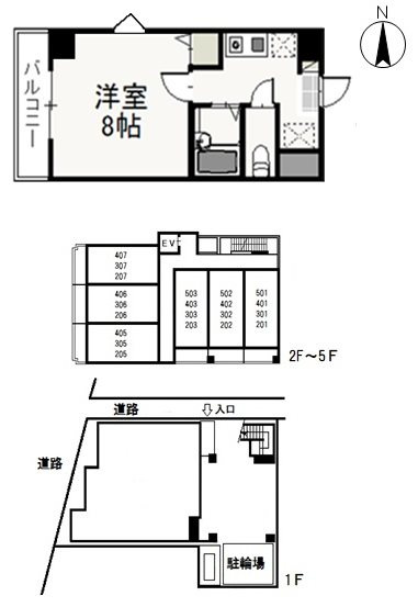 パラッツォ・ミキの間取り