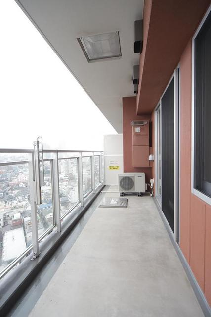 ユニゾンタワーのバルコニー|※写真は同タイプ住戸です。