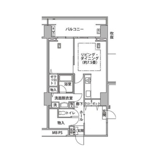 【間取り】 | 東雲キャナルコートＣＯＤＡＮ１７号棟 | 間取りです。