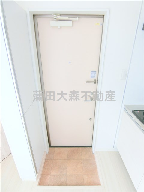 池上築浅オススメマンションの玄関