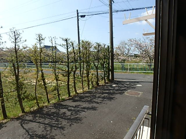 メゾンアランテA の庭