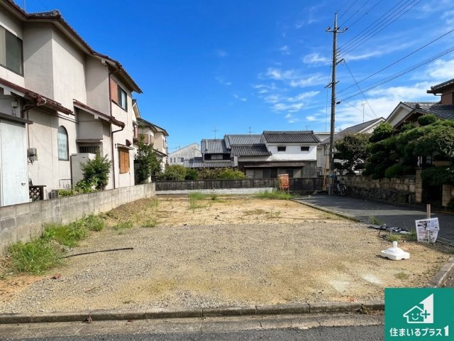 ●10(土)11(日)12(祝)現地説明会！　北葛城郡上牧町松里園　第2期　新築一戸建ての外観|現在はこんな感じです。完成までが待ち遠しいですね。