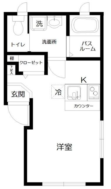 ヒルズテラス中野坂上の間取り|間取りです。