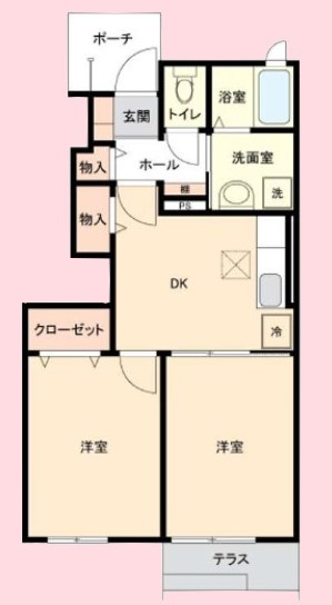 エスタド・ブリッサⅢの間取り