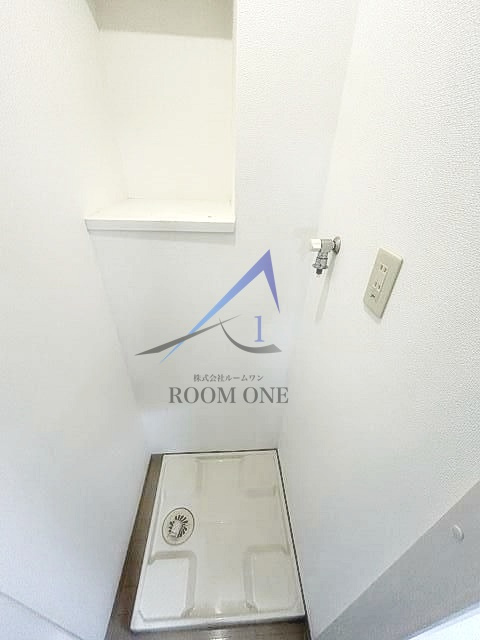 豊玉永谷マンションの設備|洗濯機置き場です。