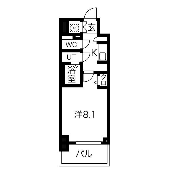 CREST TAPP新栄の間取り
