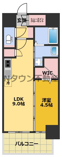 【間取り】 | エステムコート名駅南シティリンク | 間取りです。