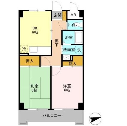 メンション・ロータスの間取り