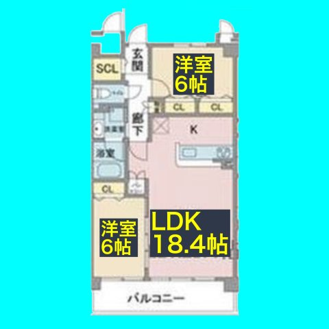 Jouir　Isshaの間取り