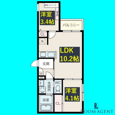 storia桜本町の間取り