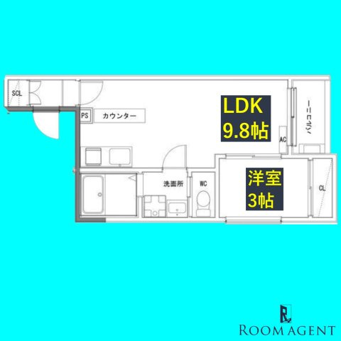 fika大江(フィーカオオエ)の間取り