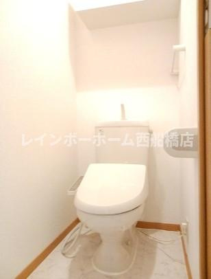 ヒラソル市川のトイレ