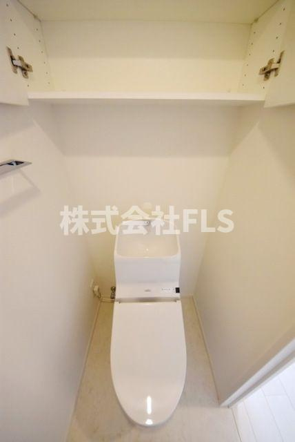 中央区日本橋浜町１丁目の賃貸マンションのトイレ