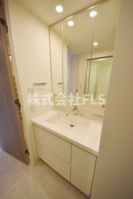 中央区日本橋浜町１丁目の賃貸マンションの洗面所