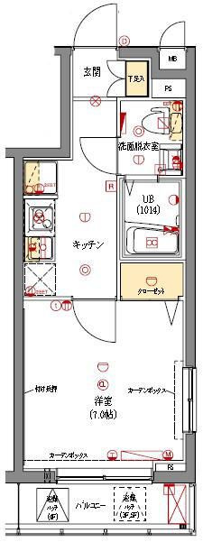グロウワード東京ノース・アリビエの間取り