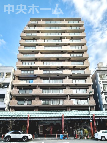 ファミール浅草一丁目の外観|平成11年2月築。ペットの飼育可能マンションです。「浅草駅」徒歩5分のロケーション。
