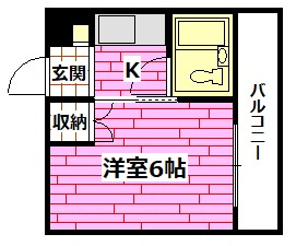 ヴィラ海田の間取り