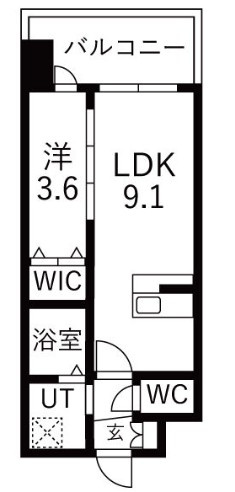 【間取り】 | D.Clarest長田駅前