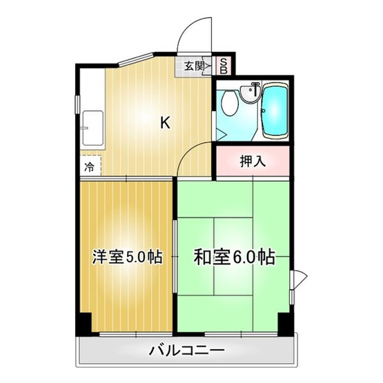 【間取り】 | 第72プロスパービル