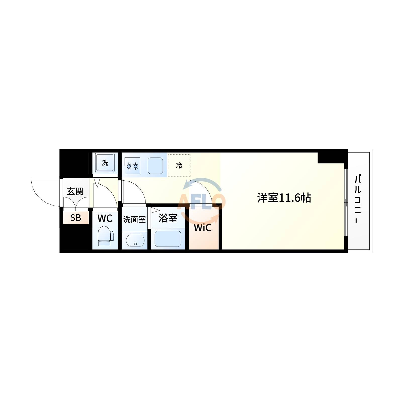 セレニテ江坂四番館の間取り|SERENiTE江坂四番館　間取り