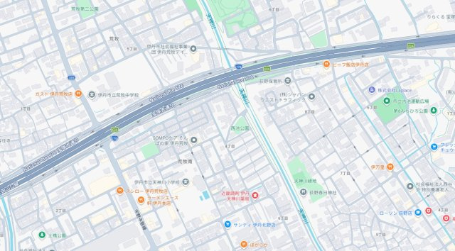 ■伊丹市荻野　第1期　新築一戸建ての地図