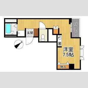 シーホースビルの間取り