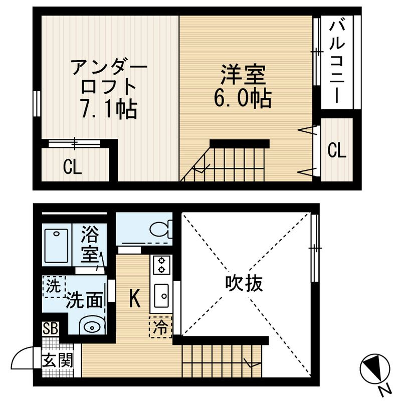 fino（フィノ）の間取り