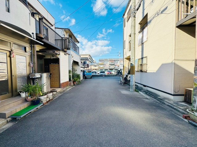 唐橋南琵琶町の前面道路含む現地写真