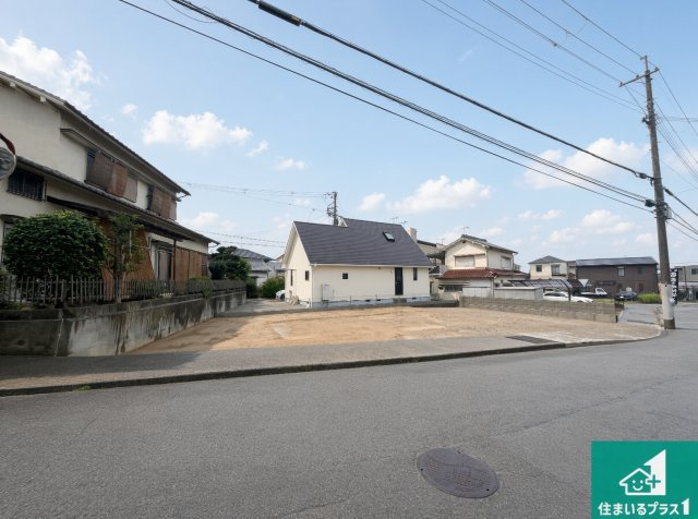 明石市魚住町金ケ崎　第1期　新築一戸建ての外観|周辺は落ち着いた街並みの住宅地！子育てがしやすい住環境です！まだ未完成ですが、現地でしかわからない事もございます。是非一度ご覧ください。