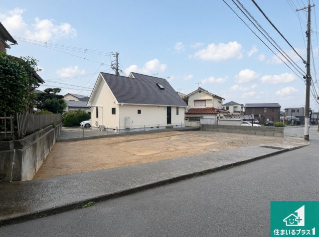 明石市魚住町金ケ崎　第1期　新築一戸建ての外観|周辺は落ち着いた街並みの住宅地！子育てがしやすい住環境です！まだ未完成ですが、現地でしかわからない事もございます。是非一度ご覧ください。