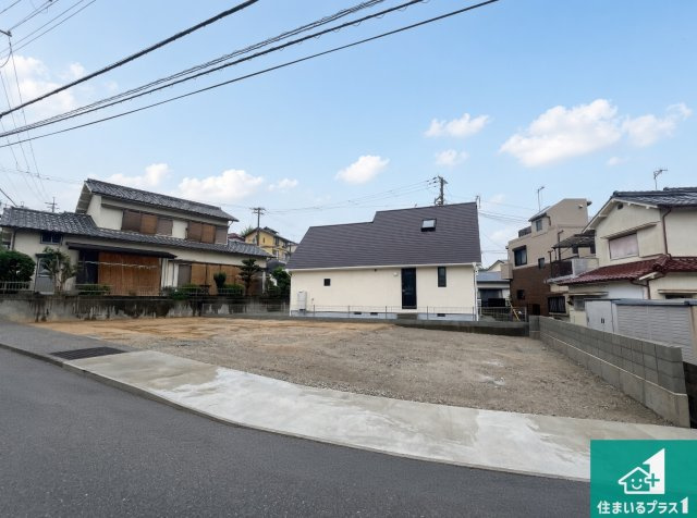 明石市魚住町金ケ崎　第1期　新築一戸建ての外観|周辺は落ち着いた街並みの住宅地！子育てがしやすい住環境です！まだ未完成ですが、現地でしかわからない事もございます。是非一度ご覧ください。