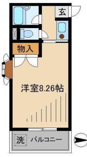 レジデンスクロスⅡの間取り