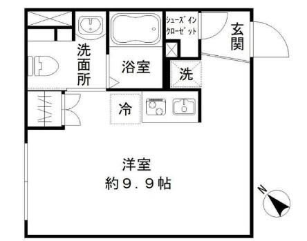 【間取り】 | アーバンキューブ三鷹