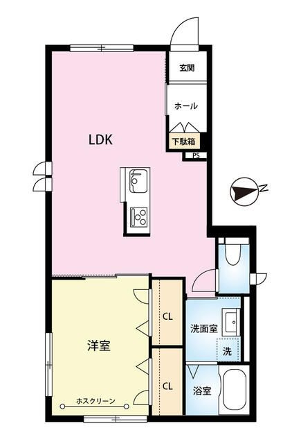 やよいハイムの間取り
