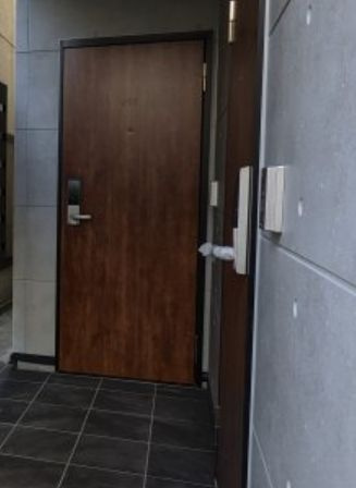 オシアゲドットの玄関
