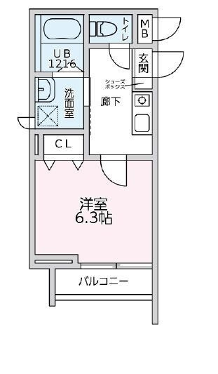 欅RESIDENCEの間取り|間取りです。