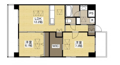 桜レジデンス横川の間取り