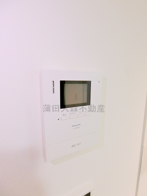 イリス糀谷の設備|TVモニター付きインターホン