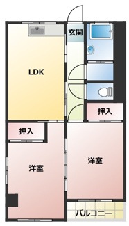 【間取り】 | 北松戸田村ビル