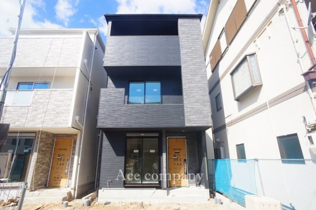 【外観】 | 平野区西脇1丁目　【1号棟/全2棟】 | 【全2棟☆只今建築中！2026年9月22日現在☆】