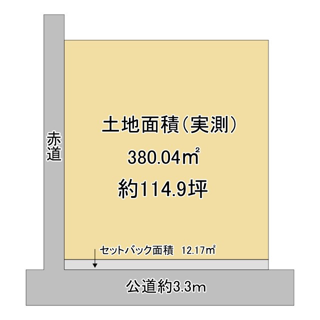 津市久居小野辺町 売土地の土地図